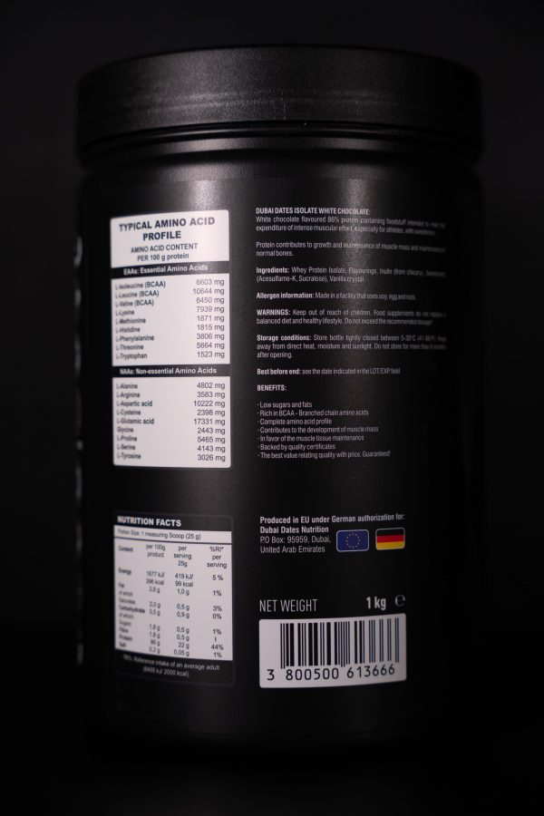 Whey Isolate 1kg - Imagen 3